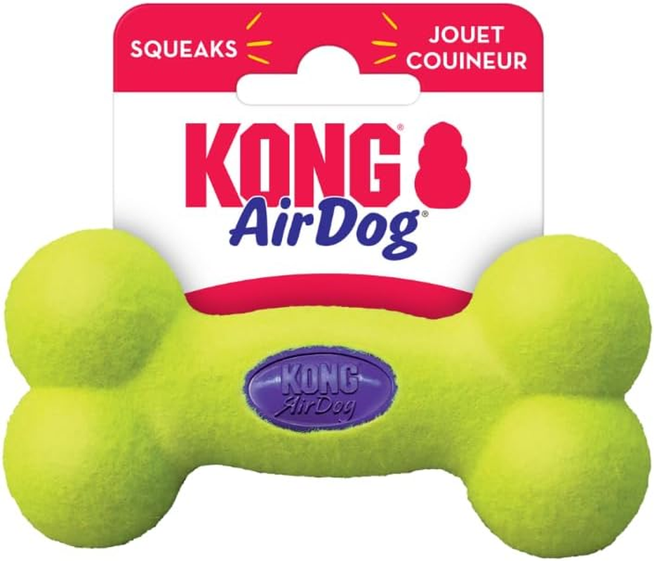 KONG - Airdog Squeaker Football - Dog Toy Premium Squeak Football, Gentle on Teeth - for Large Dogs image number 6
