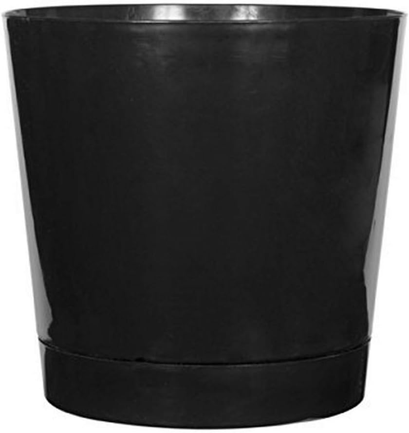 Novelty Majestic Full Depth round Cylinder Pot, Glossy White, 6-Inch (10062)