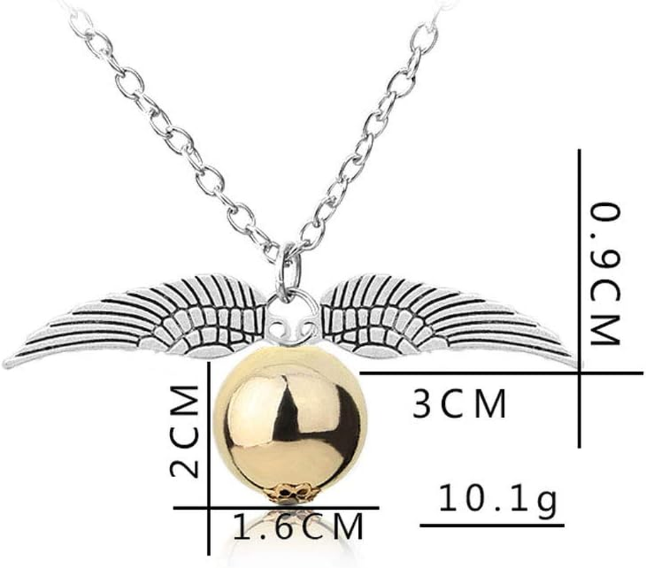 Golden Snitch Chain Harry Potter Bracelet for Harry Potter Fans Gifts Collection or Decorations Magical Cosplay Costume Jewellery Gift Men and Women Creative Gift image number 1
