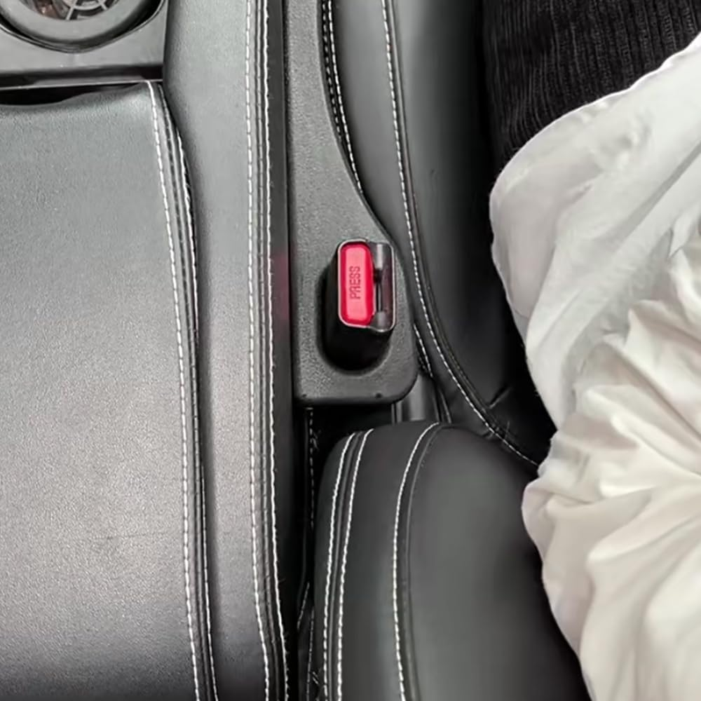 Car Seat Gap Filler Set of 2, Soft Foam Seat Gap Filler Universal Fit Car SUV Truck to Fill the Gap between Seat and Console image number 4