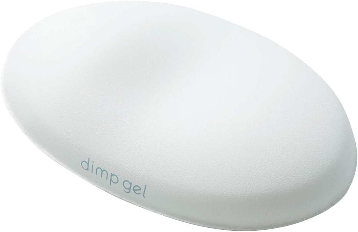 ELECOM Wrist Rest "Dimp Gel" / Memory Foam/Anti Skid/Ergonomic Design for Office/Gaming White MOH-DG01WH image number 6