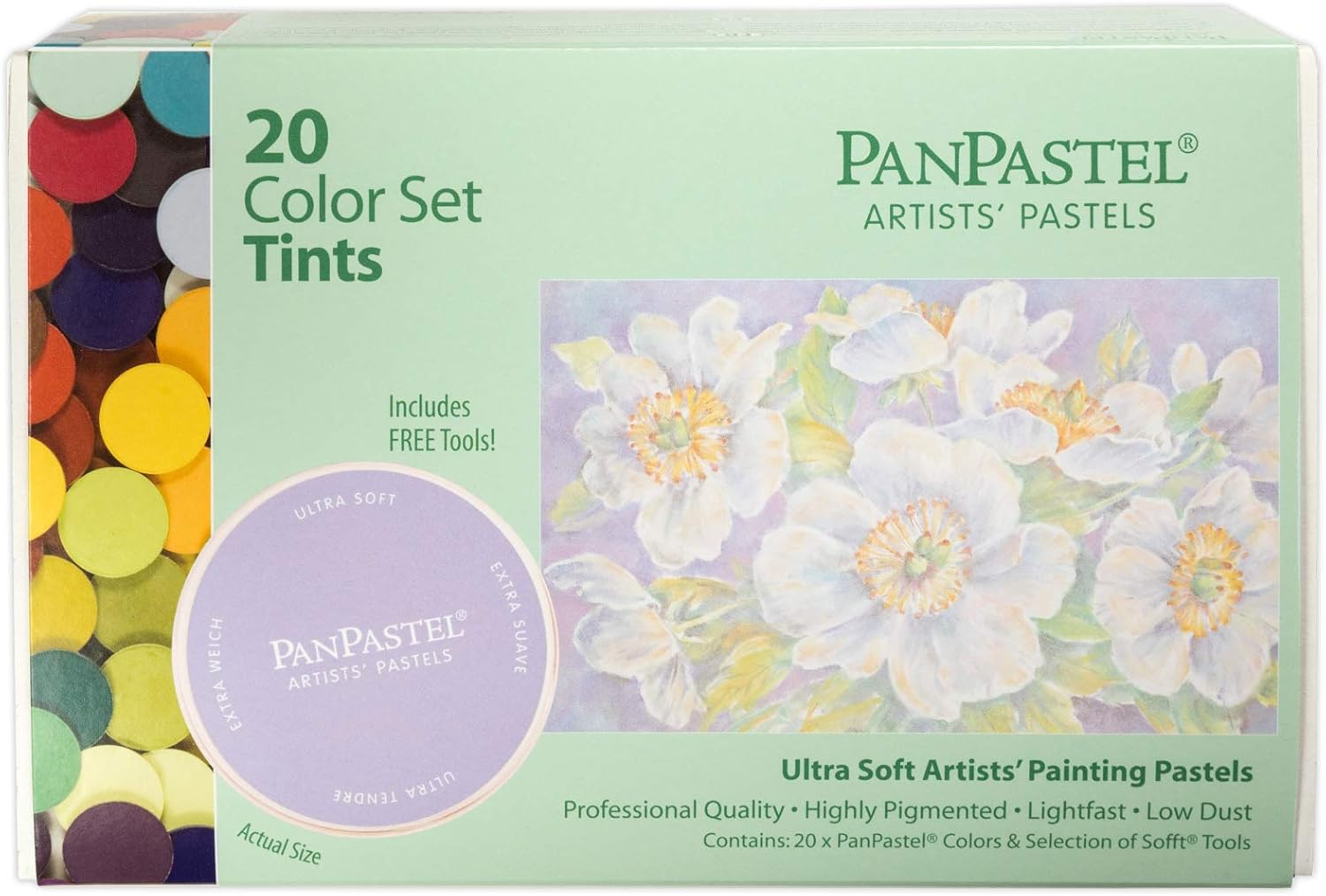 Panpastel Set 20 Colour Shades (PPSTL20-30206)