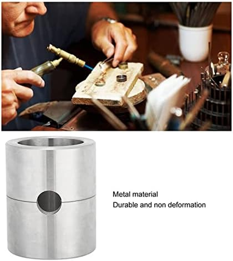 Sand Casting Sandbox, High Temperature Jewelry Ring Small DIY Metal Jewelry Casting, Casting Sandbox Melting Pot, DIY Jewelry Casting Container