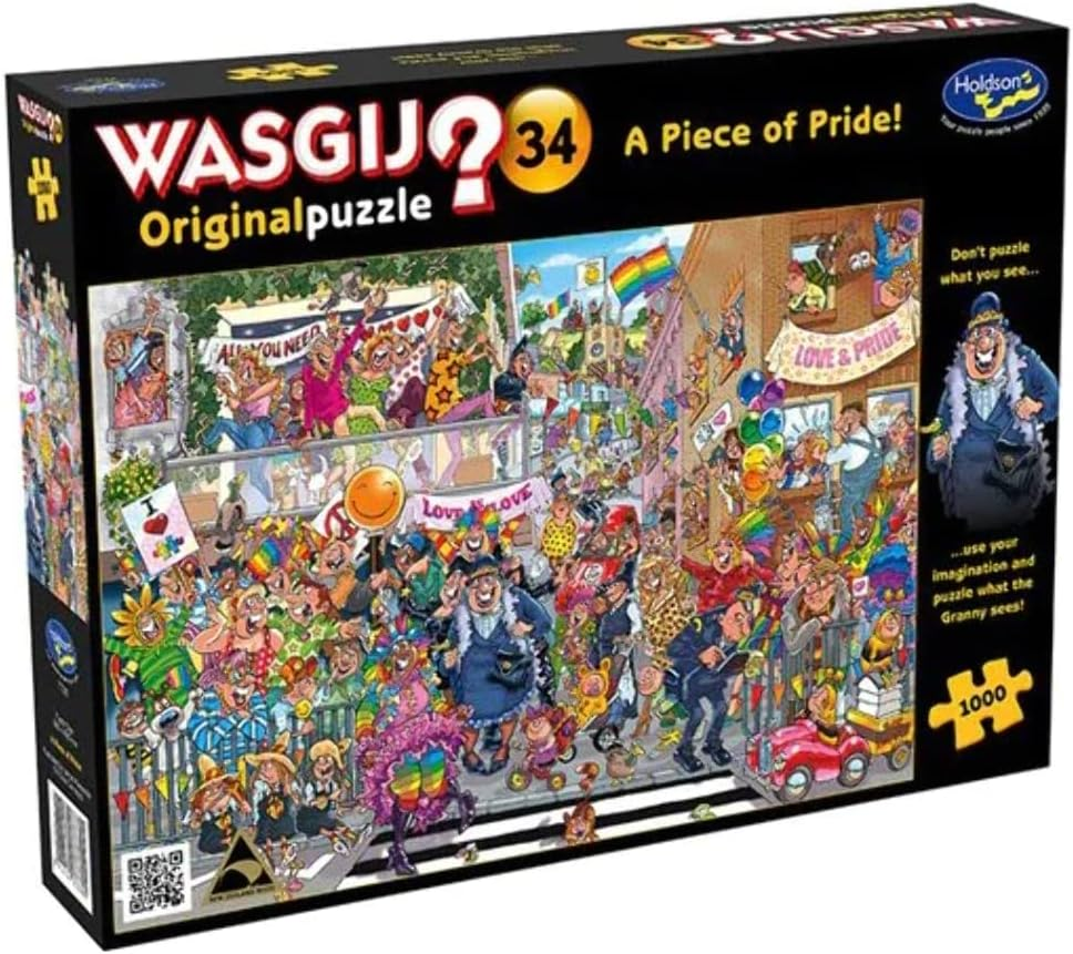 Holdson Wasgij Original 34 a Piece of Pride Jigsaw Puzzle (1000 Pieces)