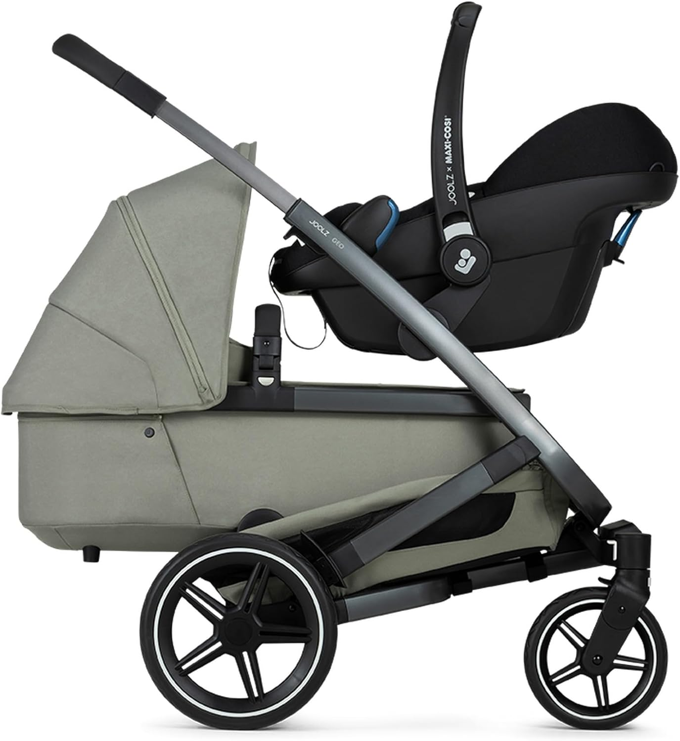 Joolz Geo3 Upper Car Seat Adapter - Baby (0-12 Months) - Black - Compatible with Joolz Geo3 Stroller image number 2