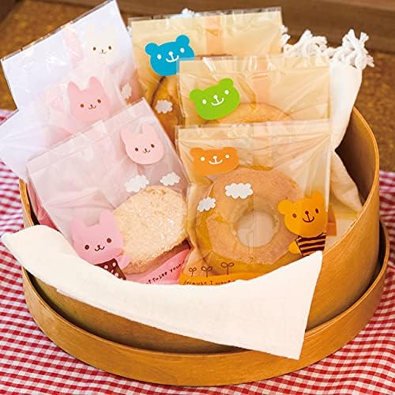 Gift Stickers, Rabbit, 3 Assorted Colors, Rolls, (500 Sheets), US-1RS image number 4