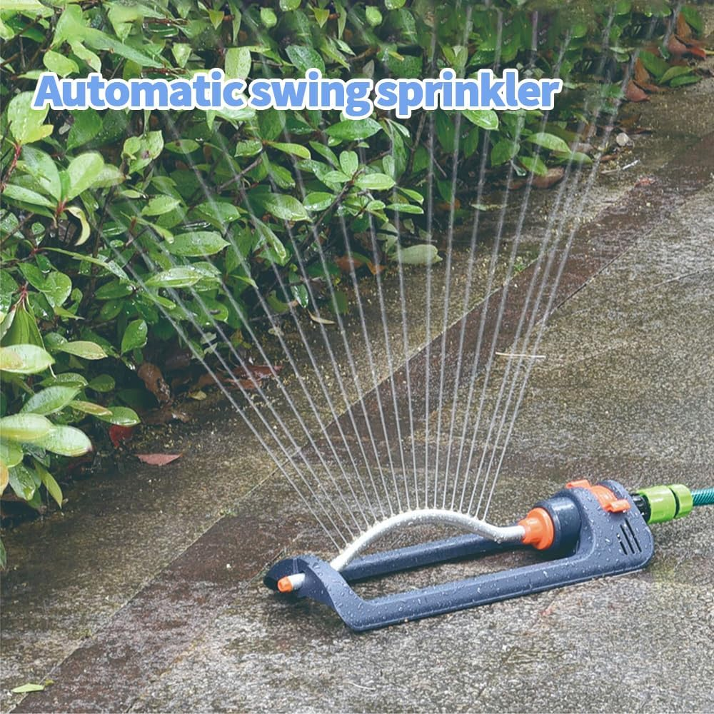 19-Hole Automatic Sprinkler,Lawn Sprinkler,Water Strew,Swing Sprayer,4 Modes Watering Device,For Home, Garden, Lawn, Agricultural Irrigation image number 4