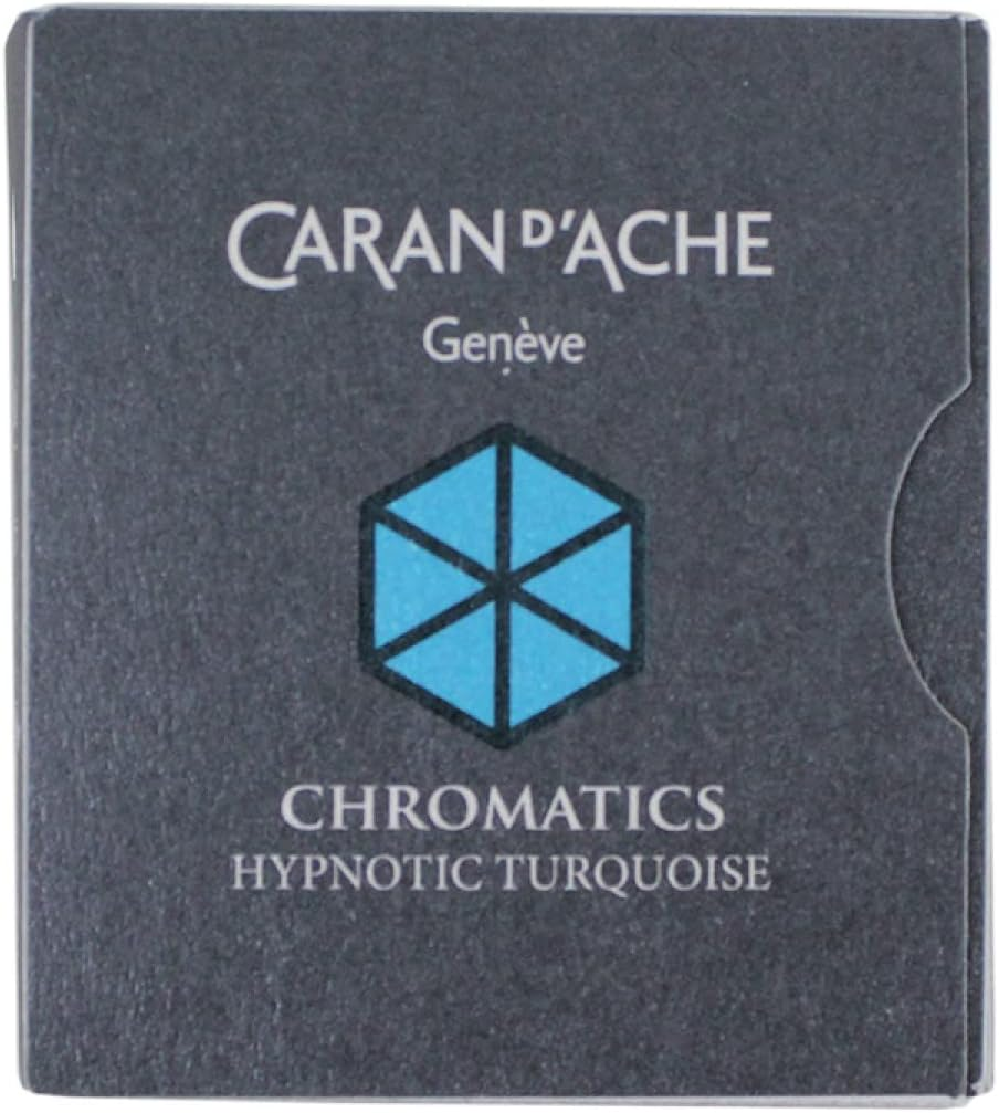 Caran D'Ache CD8021.049 Ink Cartridges - Organic Brown (Pack of 6)