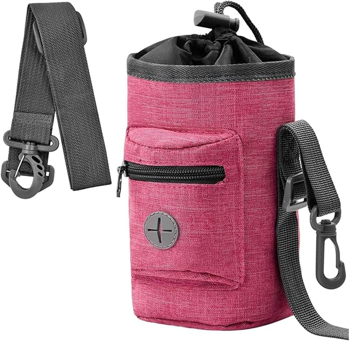 AIMALL Portable Dog Training Bag with Snack and Garbage Collection Features, Multi-Use Waist Bag for Walking and Training, Lightweight Weatherproof Design