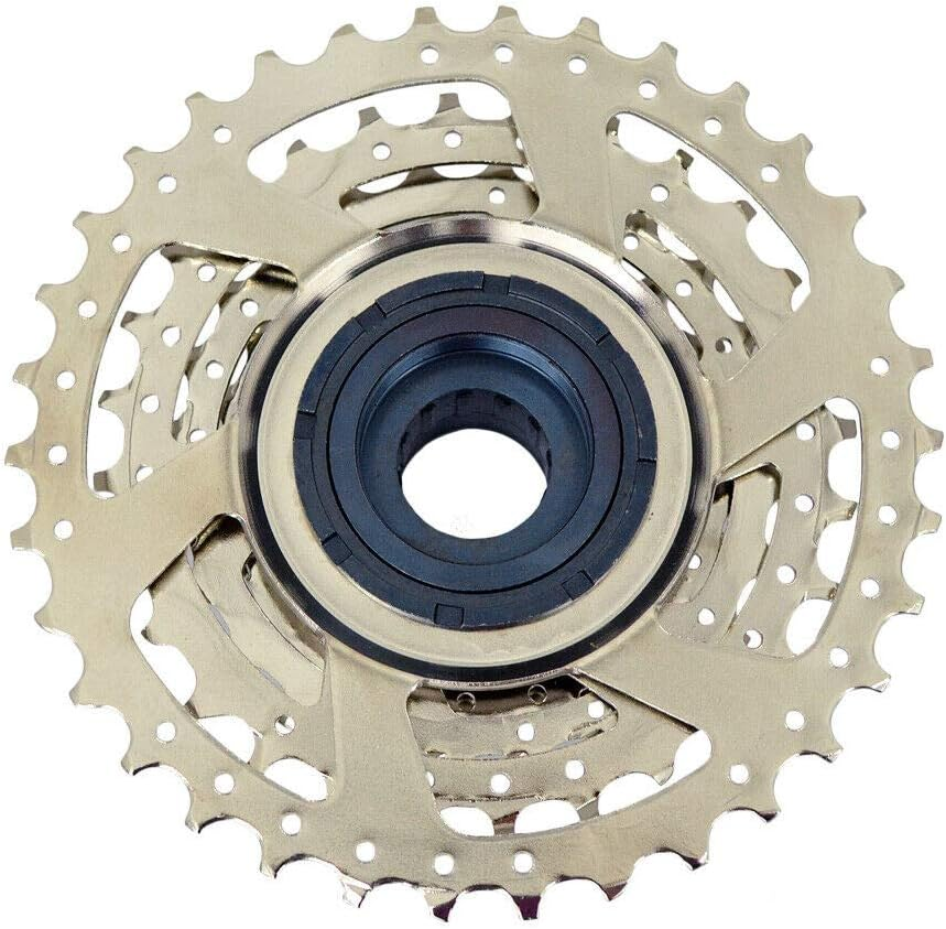 DNP 9 Speed Screw-On Freewheel 11-34T Nickel Plate, ST1990 image number 1
