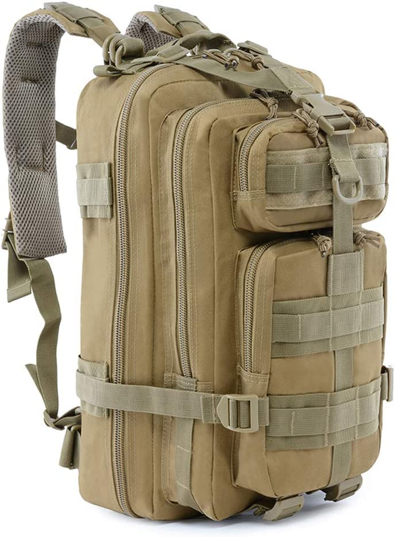 ROARING FIRE Military Tactical Assault Backpack, EDC Outdoor Backpack, Trekking Backpack, 30L Army Rucksack Molle Pack, Go Bag, Get Home Bag for EDC, Tactical Use, Camping, Hiking image number 3
