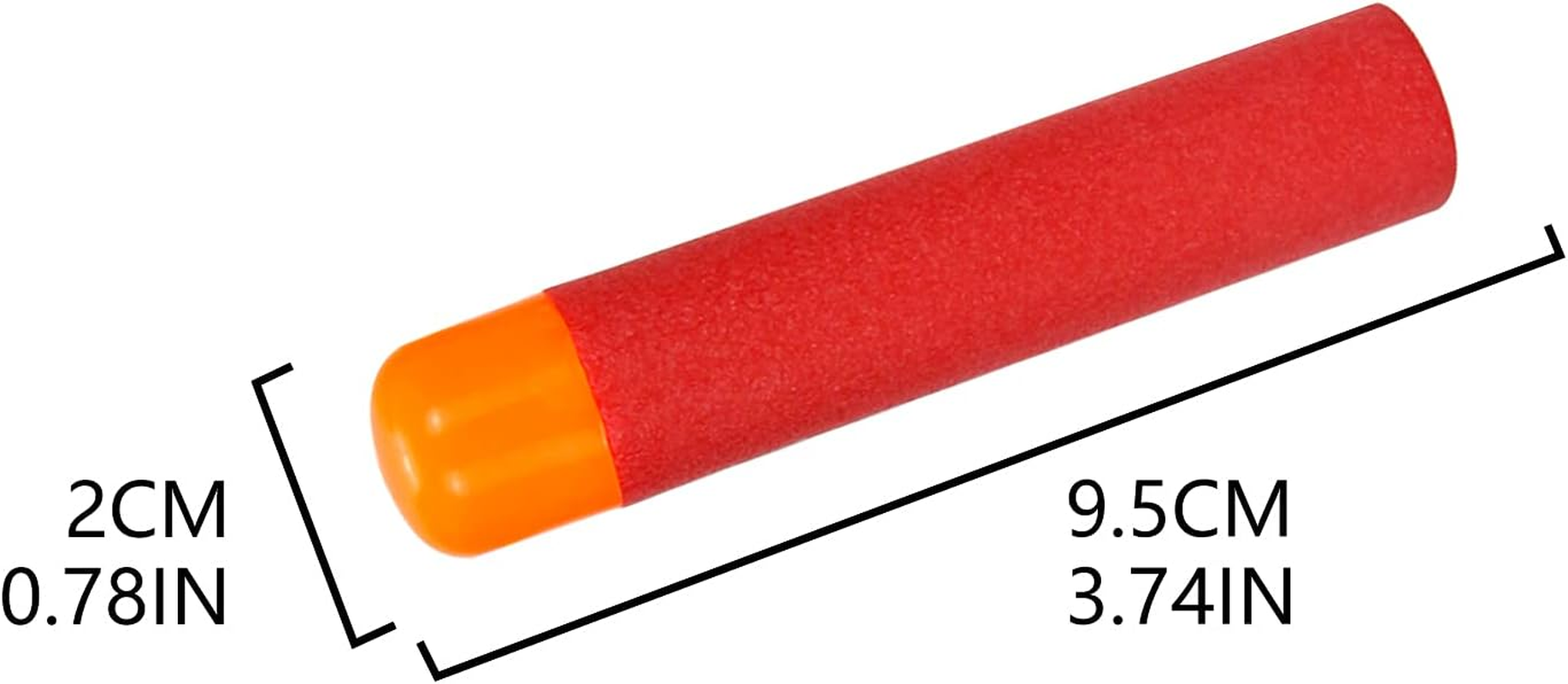 BOROLA Foam Refill Dart Compatible for Nerf Mega image number 4