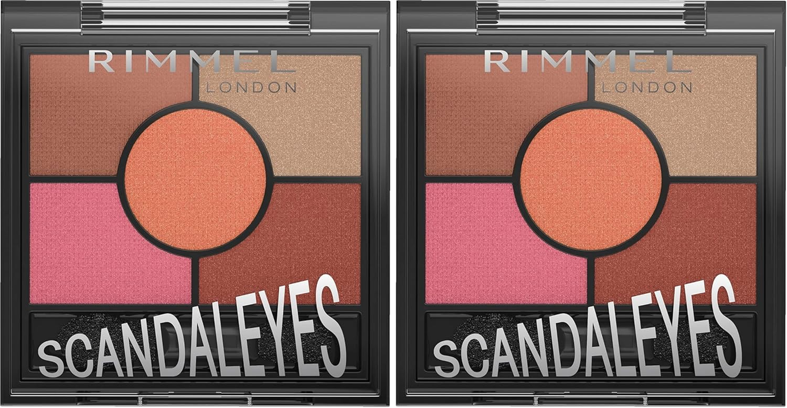 Rimmel London Scandaleyes 5 Pan Reno 04 Burgundy Pink