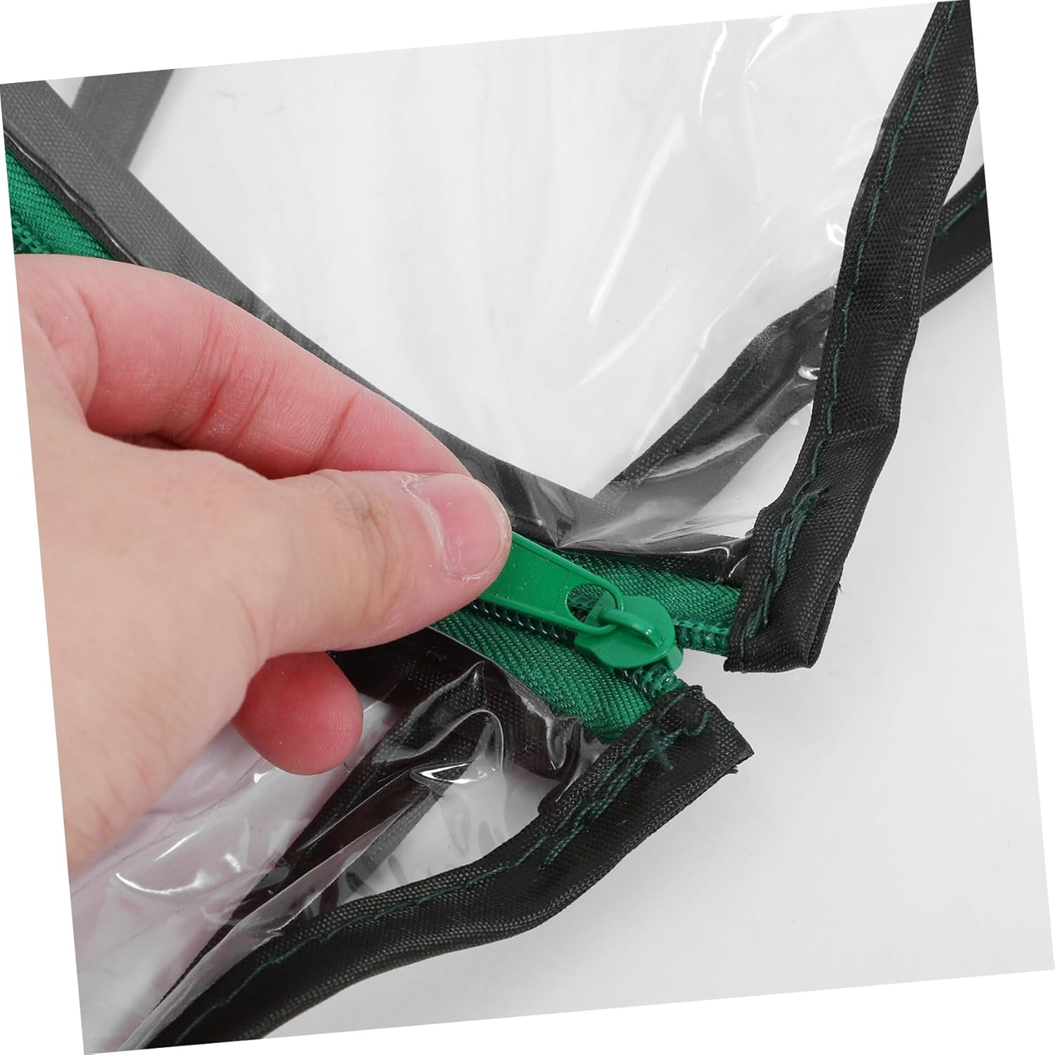 Plant Protection Tent Gardening Supply Garden Bed Cover for Indoor and Outdoor Use Reinforced PVC Cover High Light Transmission Weather Resistant Portable