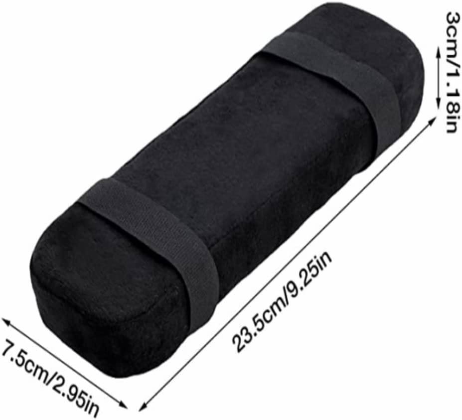 Arm Rest for Desk, Office Chair Armrest Slipcovers Covers,Washable and Durable Desk Chair Arm Cushion with Memory Foam,Arm Rest Pillow for Office Chairs, Wheelchairs, Desk Chairs, and Computer Chairs image number 1