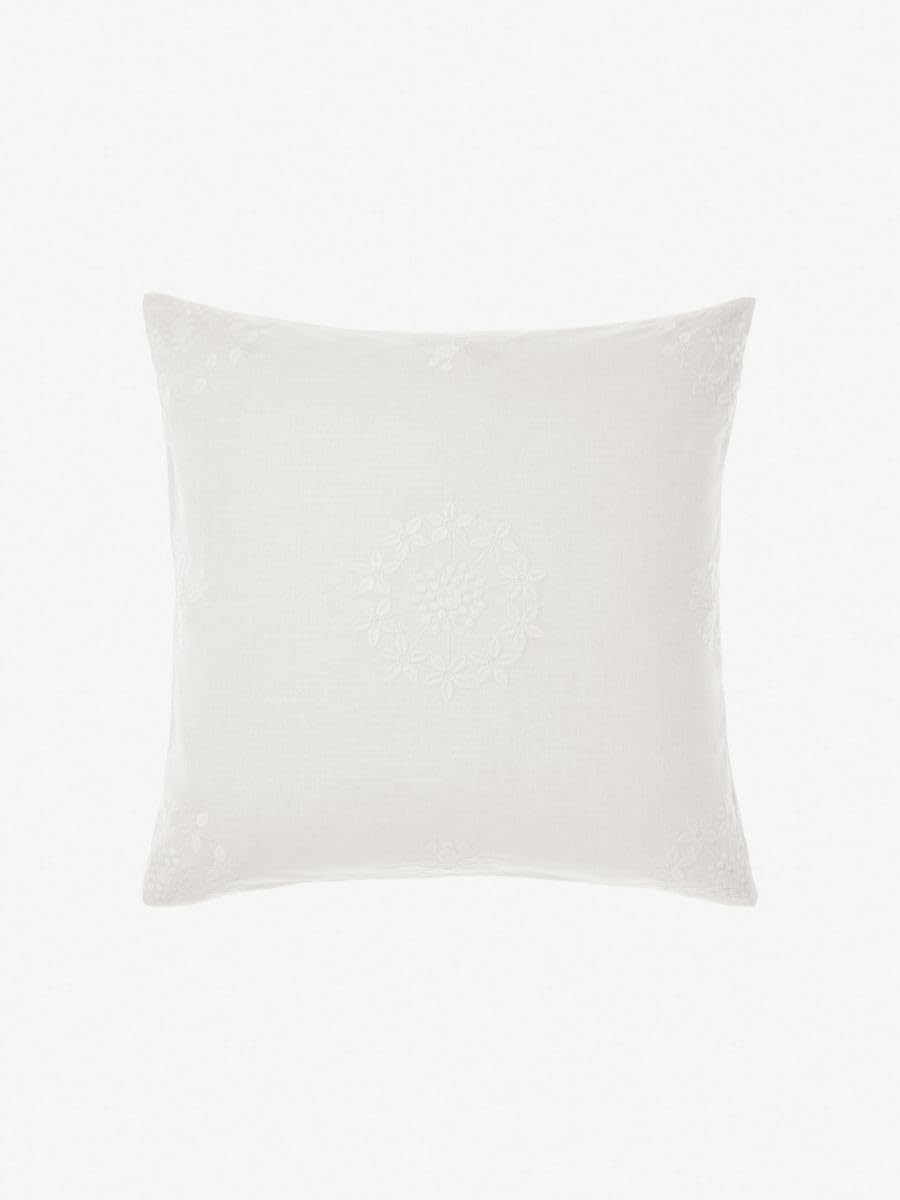 Linen House Classic Stripe European Pillowcase, Rose, 65 X 65 Cm Size