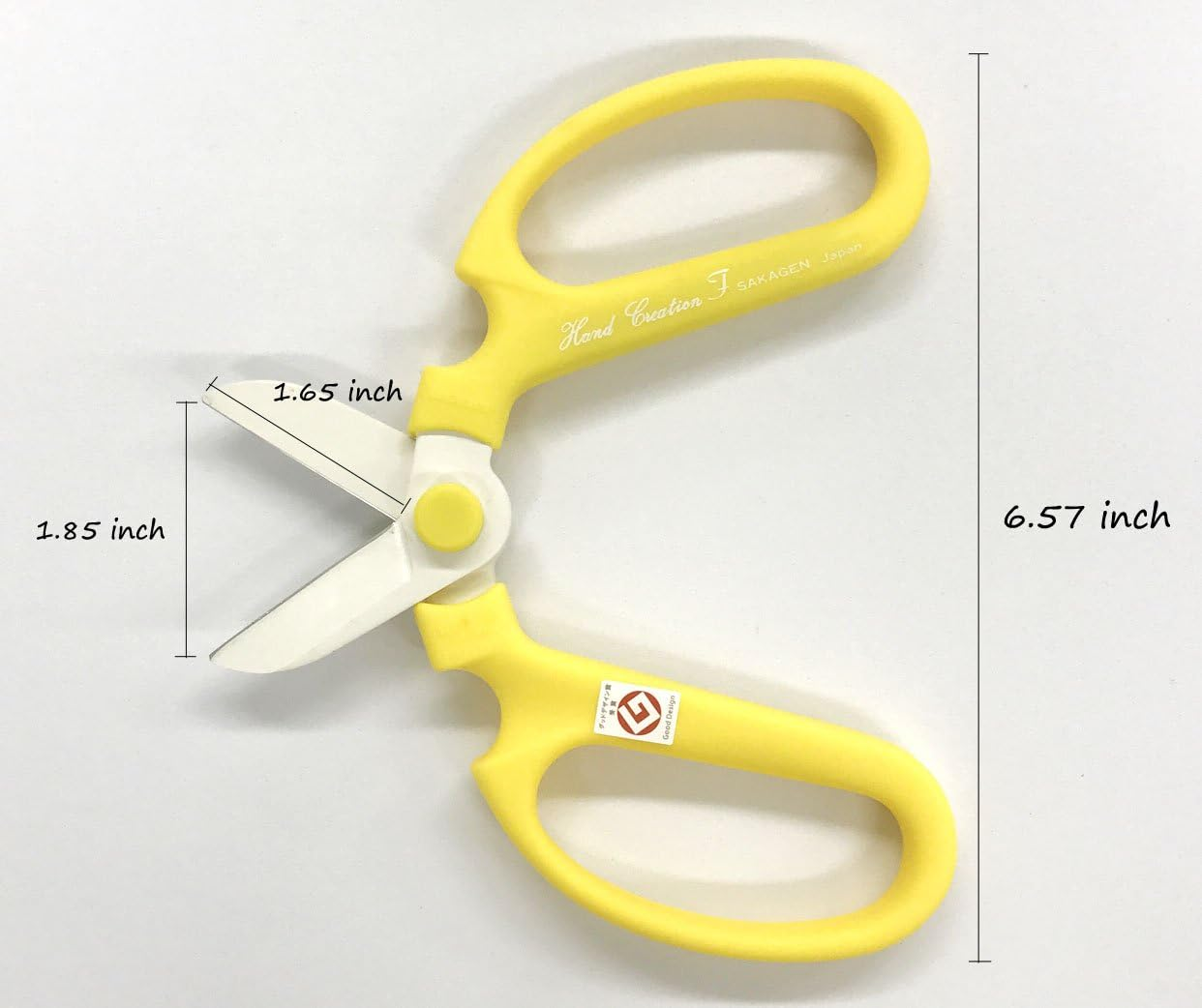 Flower Scissors Hand Creation F-170 Limited Color Yellow
