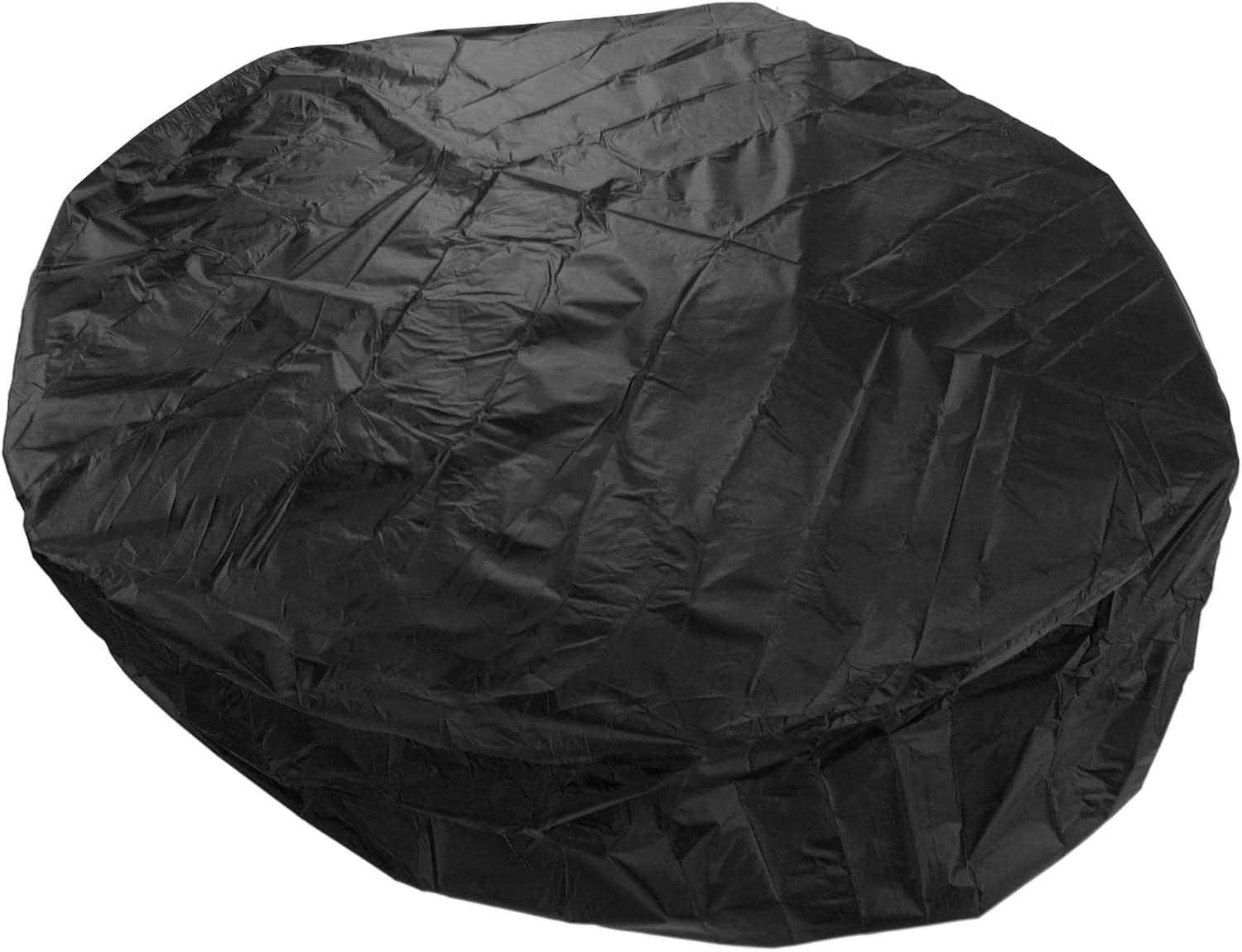 Hot Tub Cover, 190 Silver Weatherproof, Tearproof round Hot Tub Cover to Keep Bathtub Clean for Household (Black) image number 3