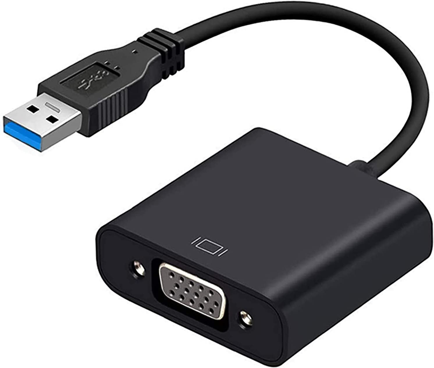 ELASO USB to VGA Adapter, USB 3.0 to VGA Adapter Multi-Display Video Converter- PC Laptop Windows 7/8,Desktop, Laptop, PC, Monitor image number 4