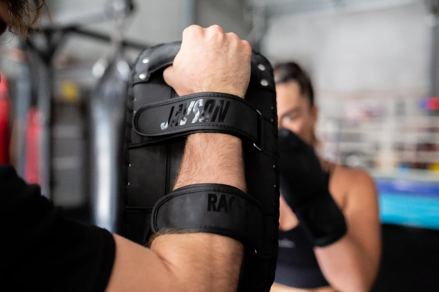 Thai Pads Artificial Leather 1 Unit Curved Shape Kick Training Shield, MMA Muay Thai Pad, Kickboxing Thai Pad for Boxing, Muay Thai, MMA, Kickboxing and Martial Arts Equipment by Javson image number 6