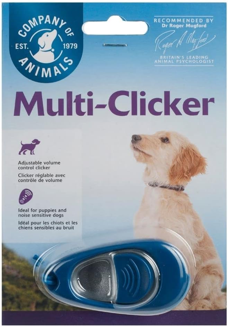 The Company of Animals 25760A Clix Multi-Clicker Training Tool for Dogs, Blue, Small image number 6