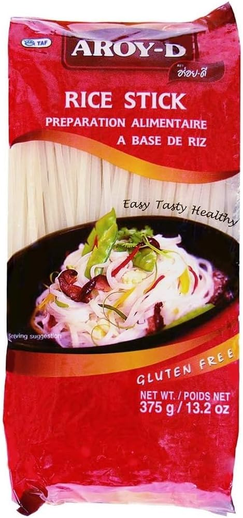 Aroy-D Rice Stick 3Mm 375Gm image number 1