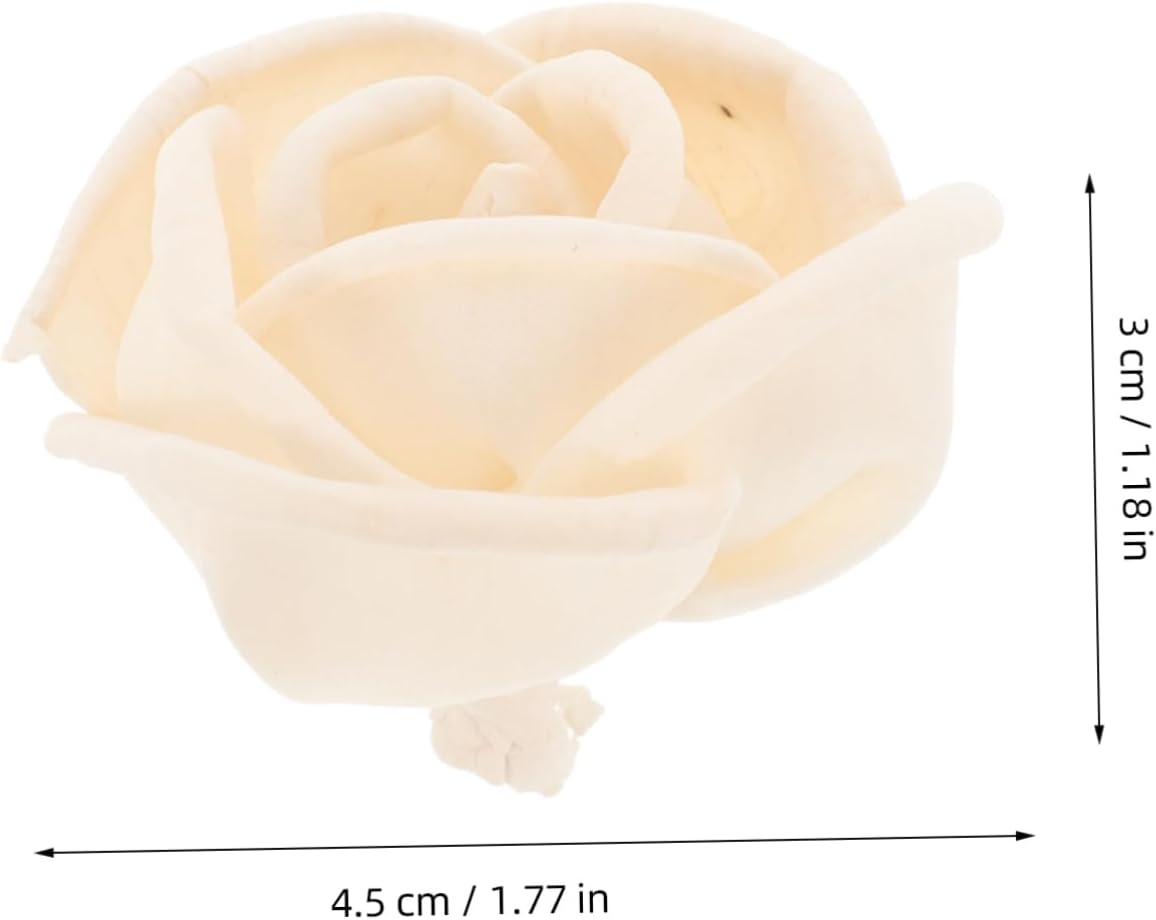 6Pcs Aromatherapy Roses Scent Diffuser Essential Oil Car Diffuser Fragrance Scented Replaceable Aromatherapy Flower Wedding Aroma Flower image number 2