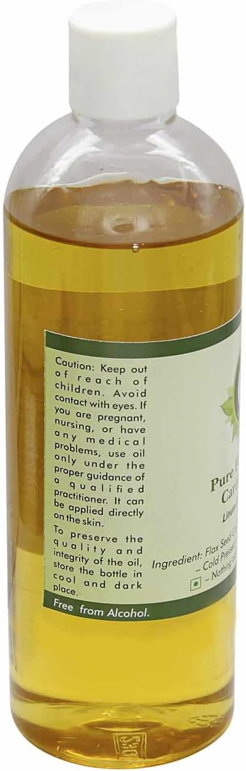 R V Essential Flax Seed Oil | Linum Usitatissimum | Pure Flax Seed Oil | Unrefined | for Hair | for Cooking | 100% Pure Natural | Cold Pressed Flax Seed Oil | 100Ml | 3.38Oz By image number 4