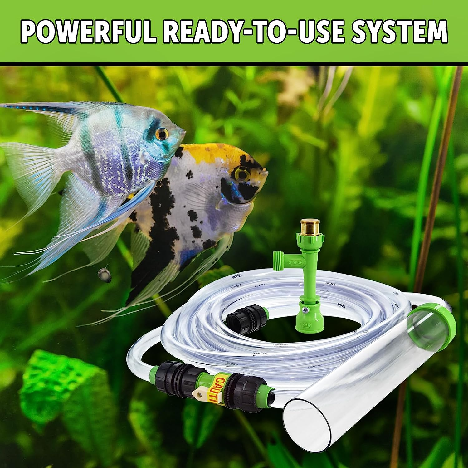 Python 940023 No Spill Clean and Fill Aquarium Maintenance System, 50-Feet image number 5