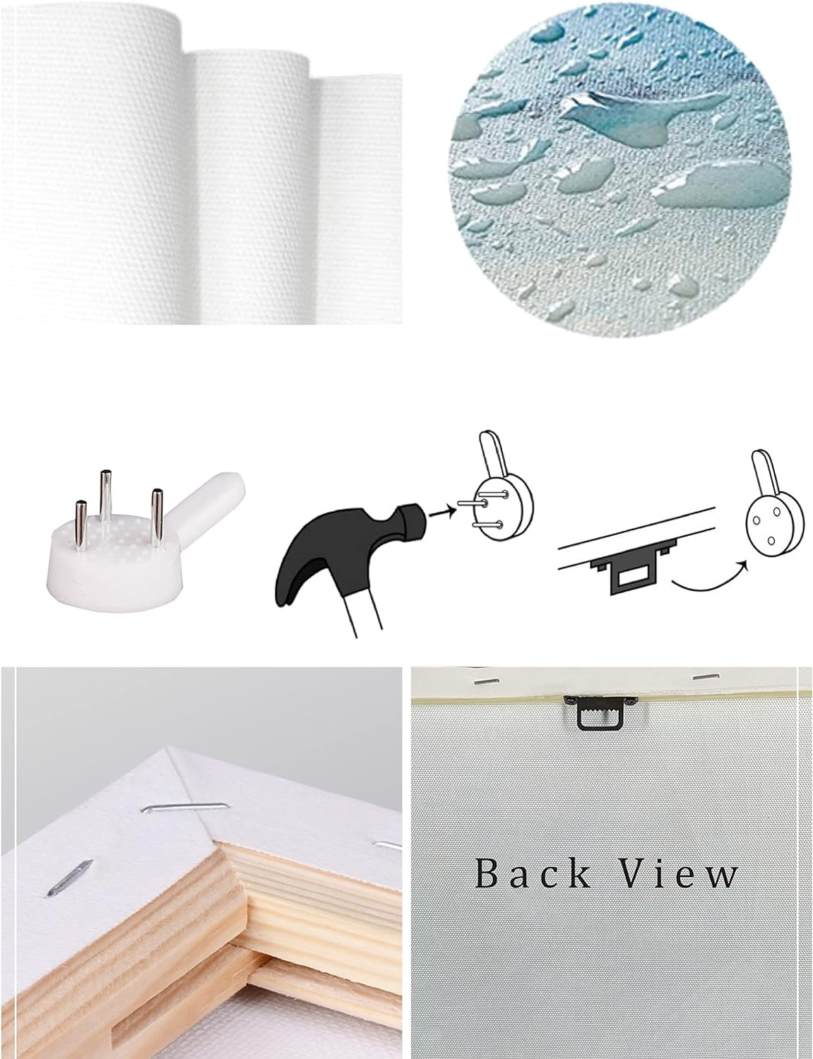 Basketball Canvas Wall Art for Kobe Bryant Poster Prints Sports Wall Decor Framed Cheering Win the Championship Picture Artworkts Photo - 12X18 Inch image number 2