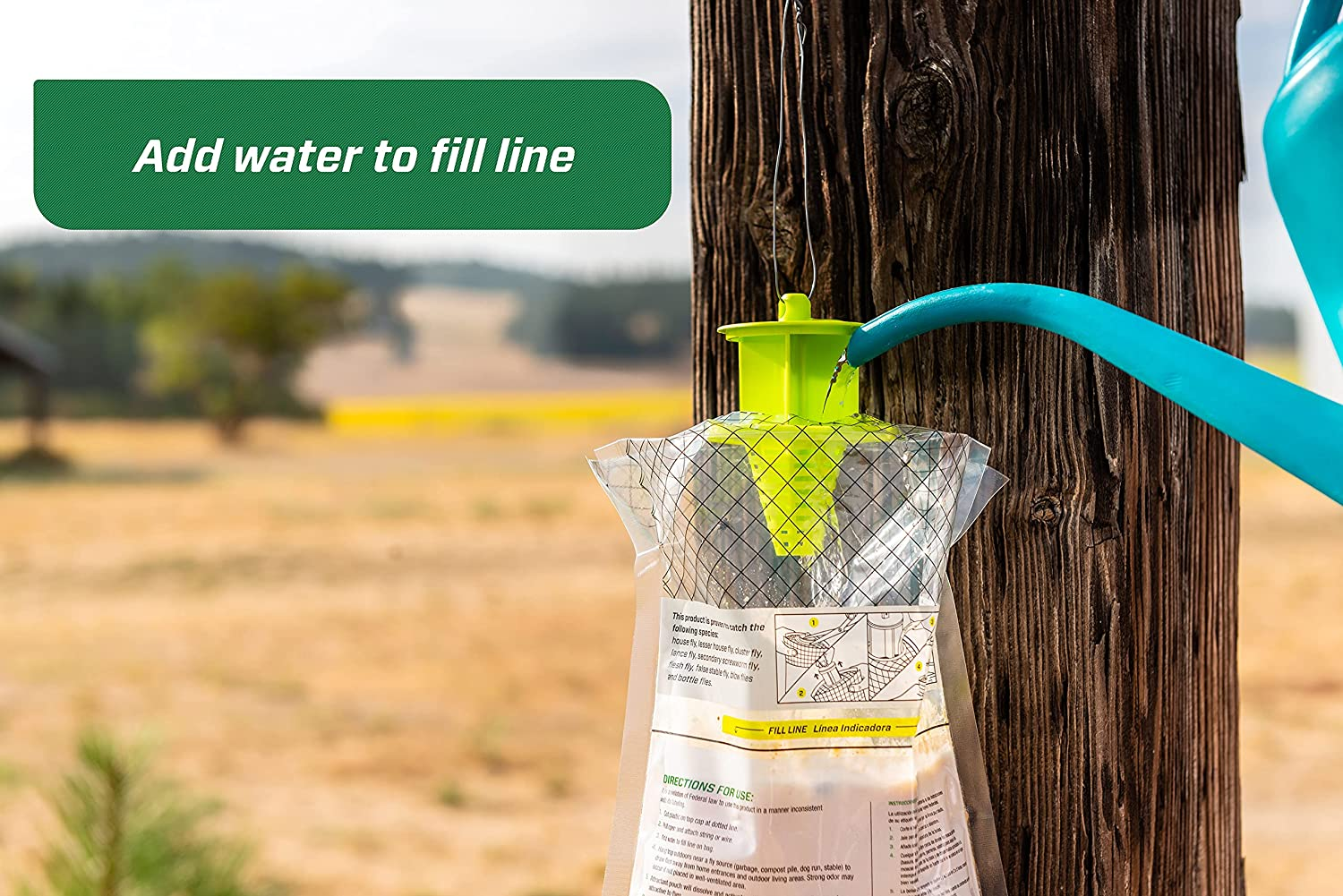 Rescue! Big Bag Fly Trap &ndash; Disposable, Outdoor Use - 4 Traps image number 4