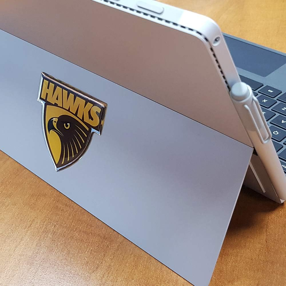 Fan Emblems Hawthorn Hawks Lensed Chrome AFL Supporter Logo image number 5