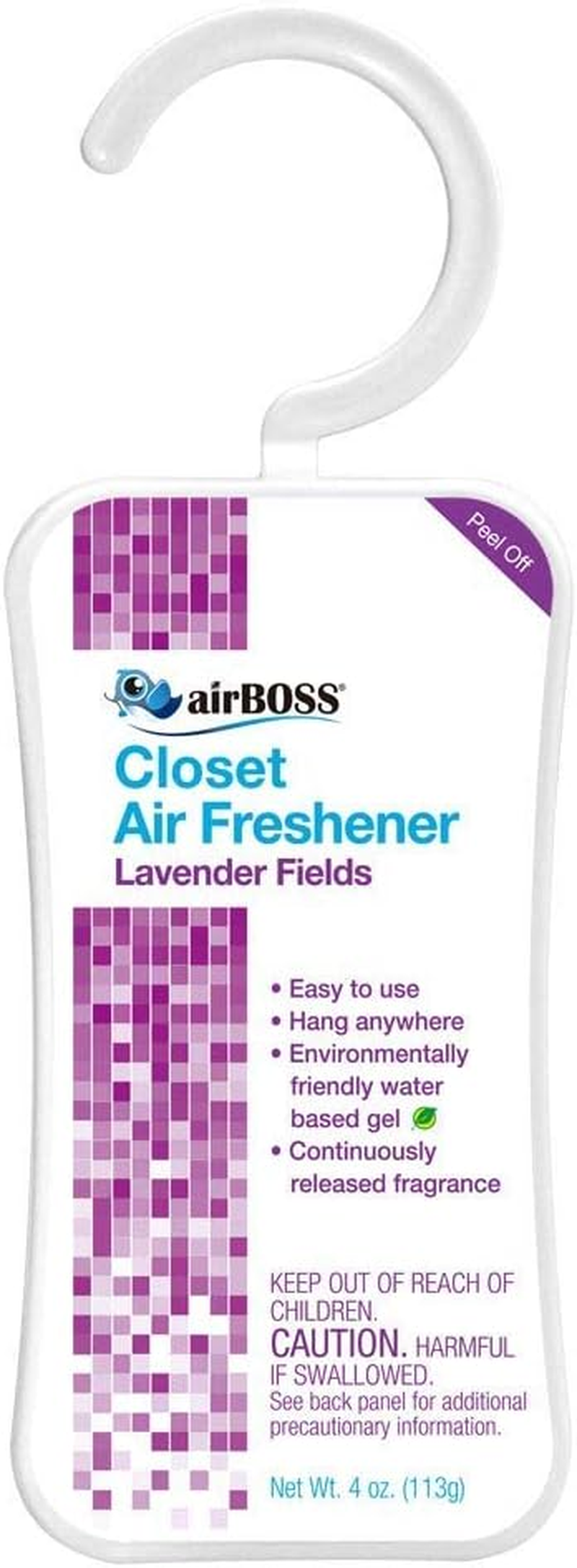 Airboss Closet Airfreshener - Lavender Fields