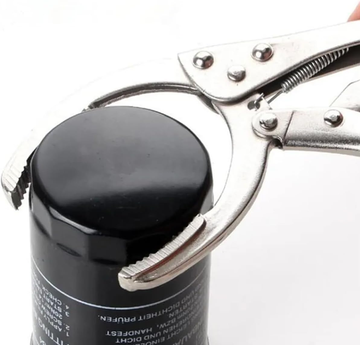 AIMALL Adjustable Oil Filter Locking Pliers, 2-4 Inch Grip Range, Heavy-Duty Hand Wrench, Essential Car Disassembly Tool, Durable Construction image number 1