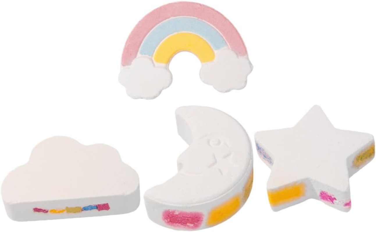 4Pcs Rainbow Essential Oil Bathing for Relaxation and Soothing for Family and Friends image number 2