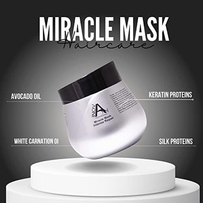 Inova Professional Intense Repair - the Miracle Mask - Deep Conditioning Mask 500Ml 17 image number 6