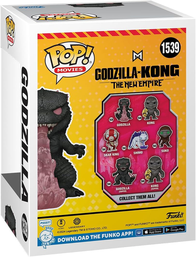 FUNKO POP! Movies: Godzilla X Kong - Godzilla with Heat Ray image number 3
