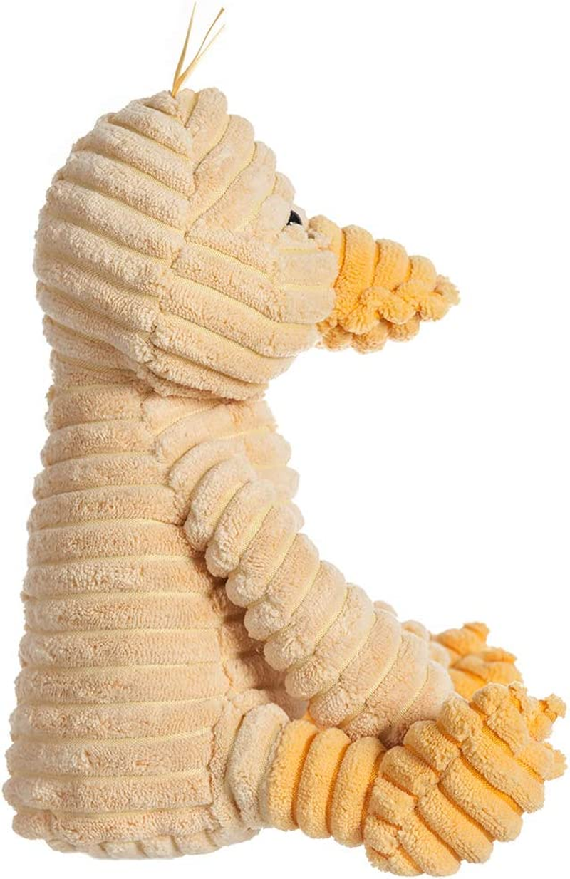 Apricot Lamb Toys Plush Corduroy Duck Stuffed Animal Soft Cuddly Perfect for Child (Corduroy Duck, 8.5 Inches) image number 4