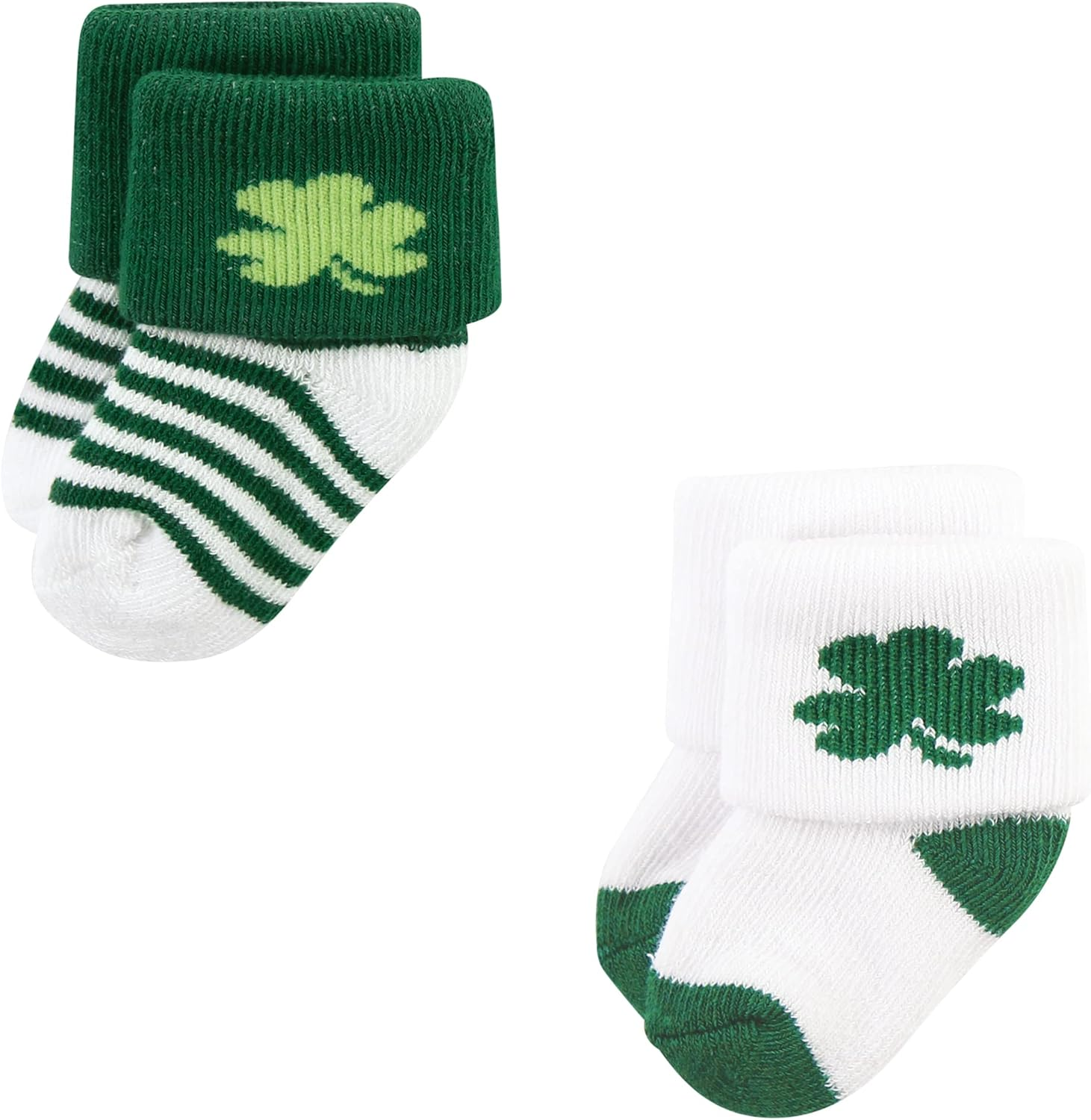 Hudson Baby Baby-Girls Holiday Newborn Terry Socks image number 3