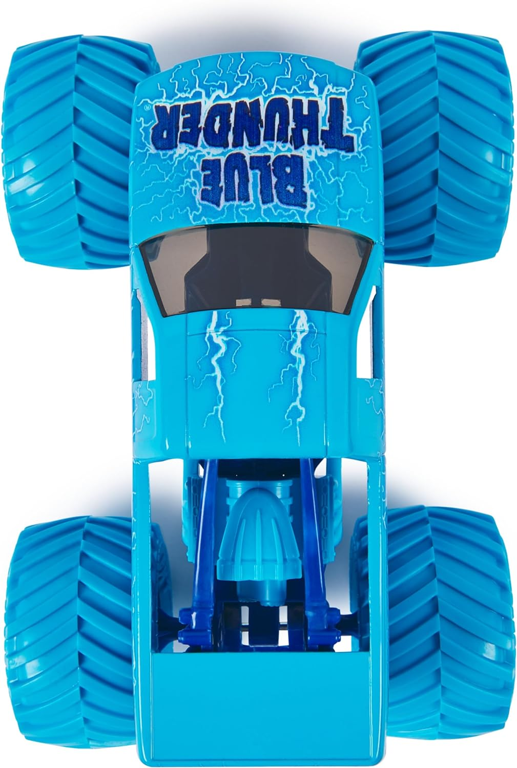 Monster Jam, Official Blue Thunder Monster Truck, Collector Die-Cast Vehicle, 1:24 Scale, Kids Toys for Boys and Girls Ages 3 and Up image number 1