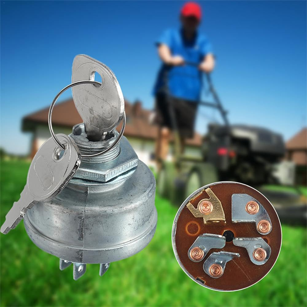 Craftsman Riding Lawn Tractor Mower Ignition Starter Switch,Replacement Igmition Switch for MTD 725-0267, 725-0267A, 925-0267, 925-0267A image number 2