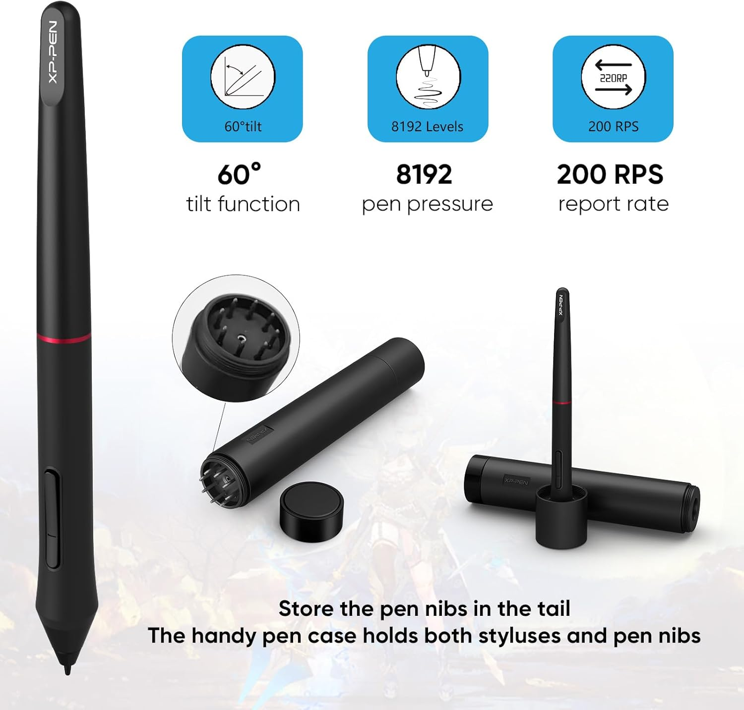 XP-PEN 22R Pro Drawing Monitor 21.5 Inch Pen Display Graphic Monitor IPS Monitor with Two Red Dial Wheels and 20 Express Keys Battery-Free Stylus Tilt Supported 88% NTSC (Adobe Rgb≧90%，Srgb≧120%)