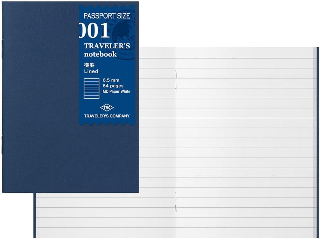 Traveler'S Notebook Refills Drawing Paper, 2 Pack, Passport Size 14372006