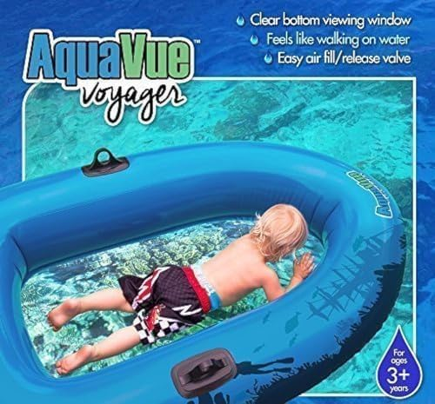 AQUAVUE Voyager - Clear Bottom Inflatable Raft