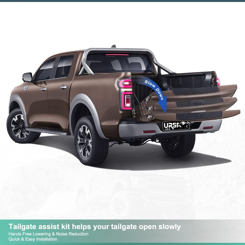 Easy up & Slow down Tailgate Struts for Mitsubishi Triton MQ/MR 2015-2023 image number 6