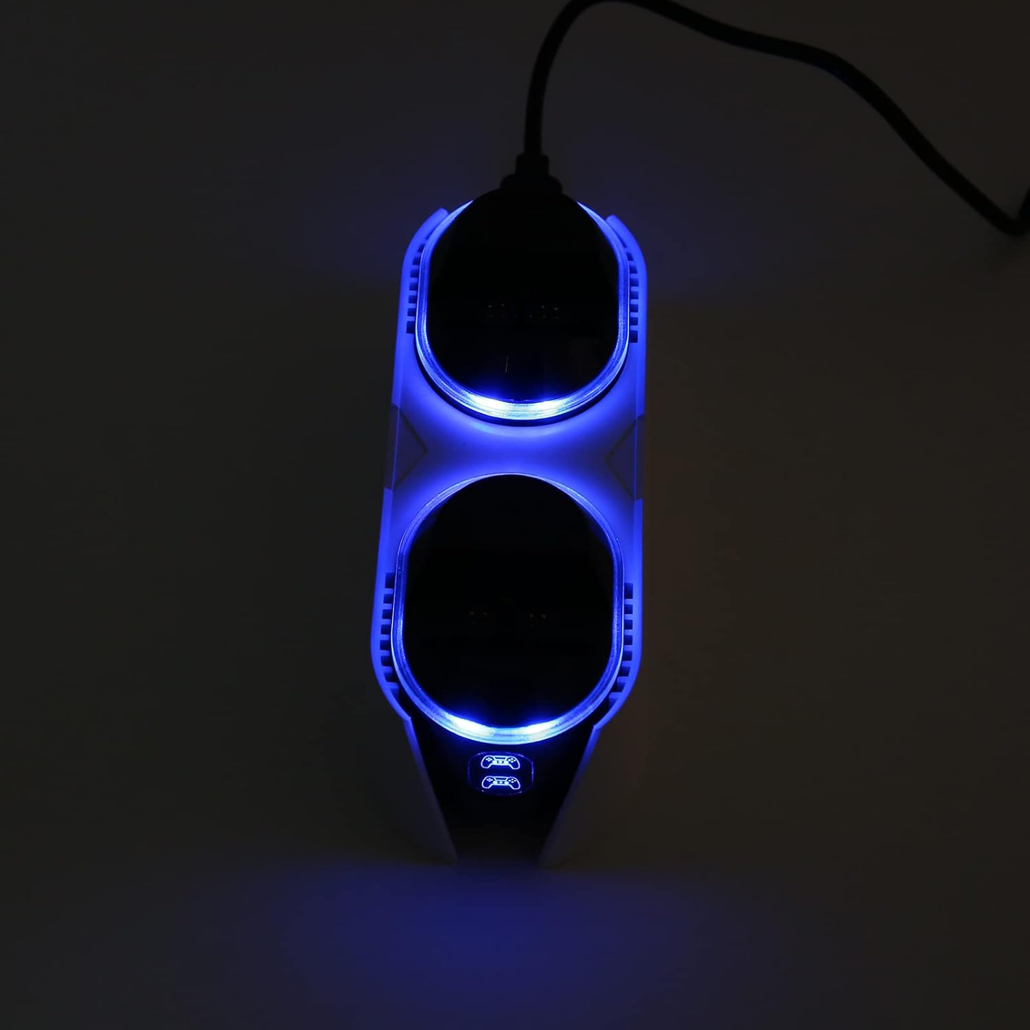 For Controller , for Charging Station with LED Charging Indicator, Non-Slip Mat, Fast Charging Dual Sense Controllers for Charging with Dual Controller image number 3