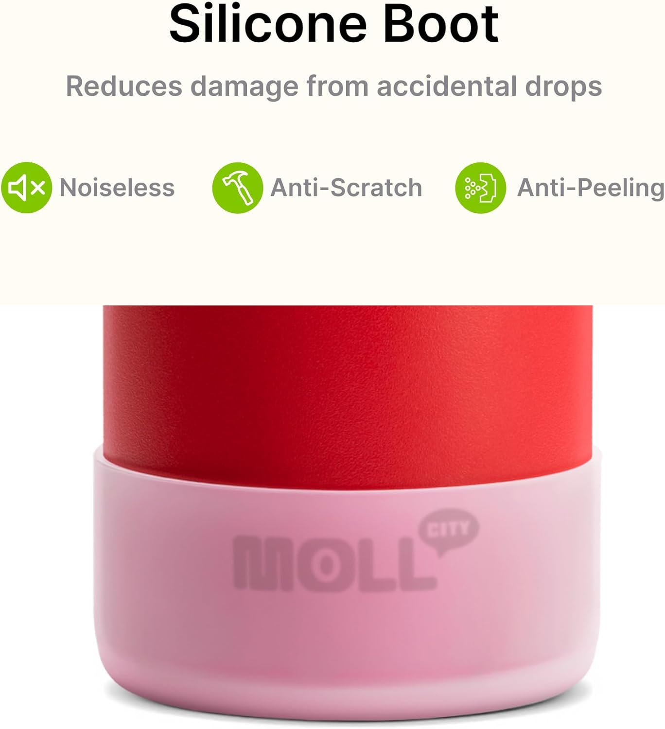 Kids Water Bottle 12 Oz Stainless Steel Insulated Water Bottle Wide Mouth with Leakproof Spout Lid-Sports Flask for Girl and Boy (Canyon Red-Black) image number 7