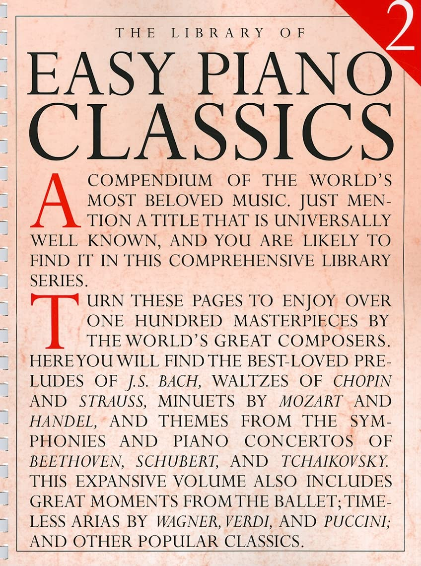 The Library of Easy Piano Classics 2