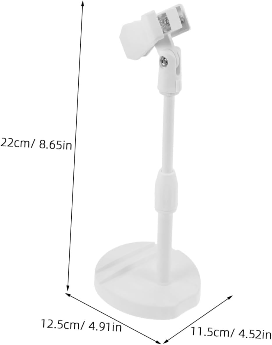 Minkissy Portable Nail Lamp Stand for Gel Nails Polish Rotation Holder Handsfree Mini UV Light Base for Home Salon Manicure image number 6