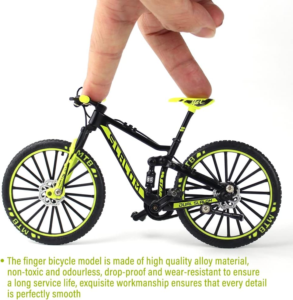 Mini Finger Mountain Bike Model Toy - 1:10 Scale Bicycle Decoration, Collectible Gift image number 4